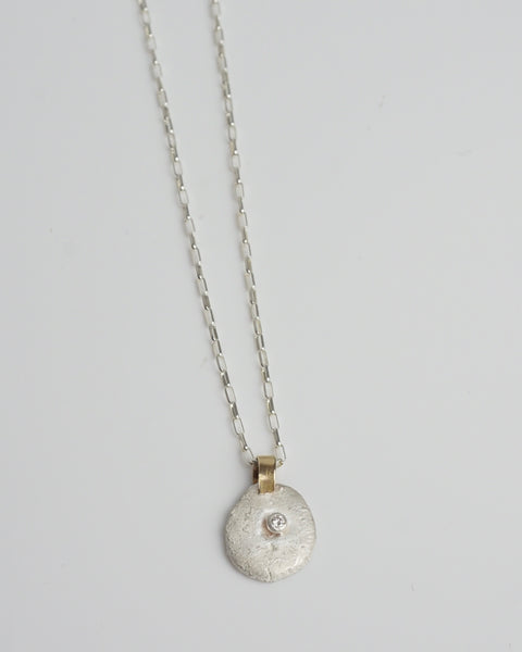 Dusty Moon Necklace