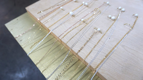 Permanent Jewelry Bracelet With Gold Filled Chain in Nashville