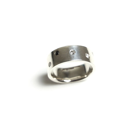 Unique Engagement Rings | Palladium Silver Ring | Walker Jewelry