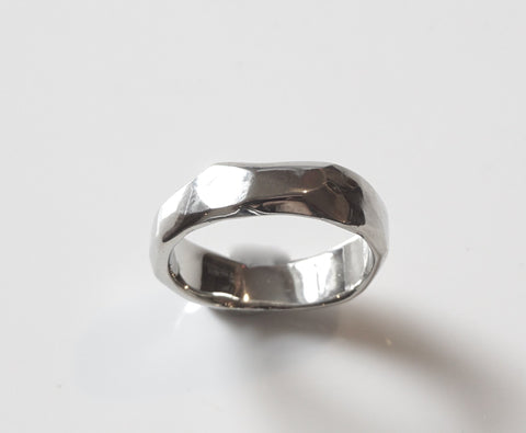 Waves Wedding Band