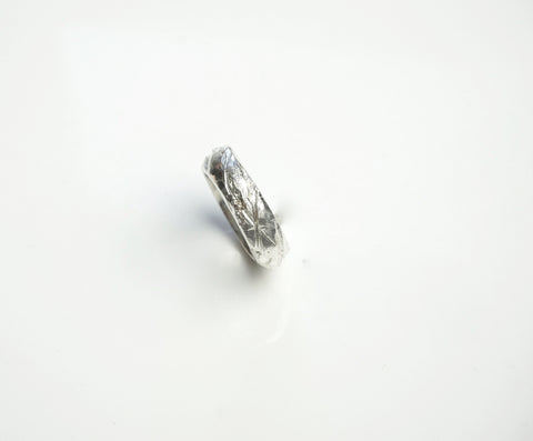 Textured Silver Ring