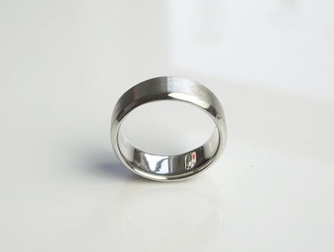 Silver Ring Band | Continuum Silver Band | Walker Jewelry|Palladium jewelry