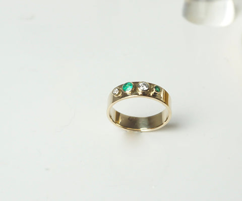 Yellow Gold Ring | 14k Yellow Gold Ring | Walker Jewelry