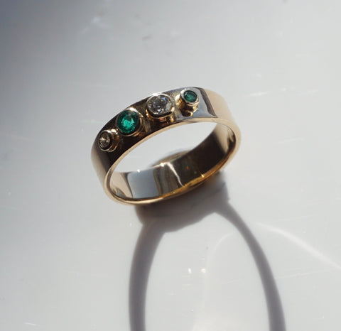 Yellow Gold Ring | 14k Yellow Gold Ring | Walker Jewelry Walker Jewelry Handmade Jewelry Nashville |
