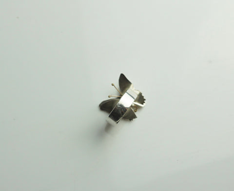 Diamond Butterfly Ring | Silver Butterfly Ring | Walker Jewelry