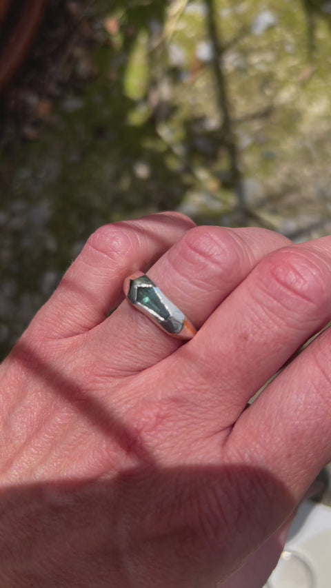 Glacier Sapphire Ring