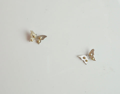 Dainty Butterfly Earrings Walker Jewelry | Handcrafted Jewelry Nashville | Nashville Handmade Jewelry | Nashville designer 